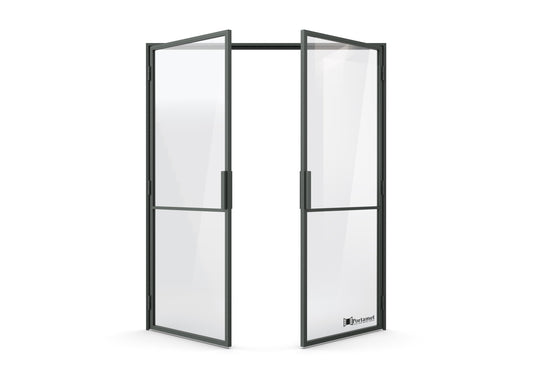 Madrid Classic Double-Leaf Steel Glazed Crittal Style Door